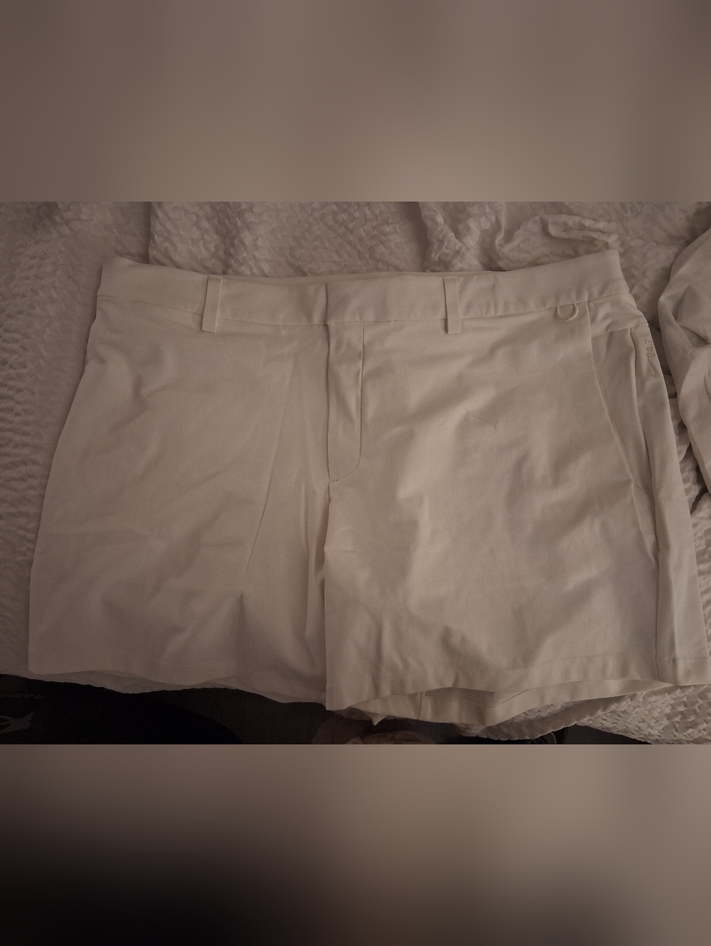 Men's Nike 24.7 White Tailored Training Shorts